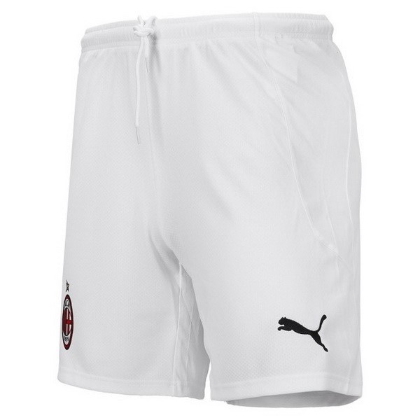 Pantalones AC Milan Replica Primera Ropa 2020/21 Blanco